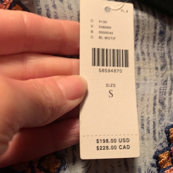 NWT Anthropologie Linne Embroidered Tunic Dress - Picture 2 of 13